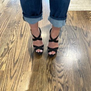 Jimmy choo platform heels.